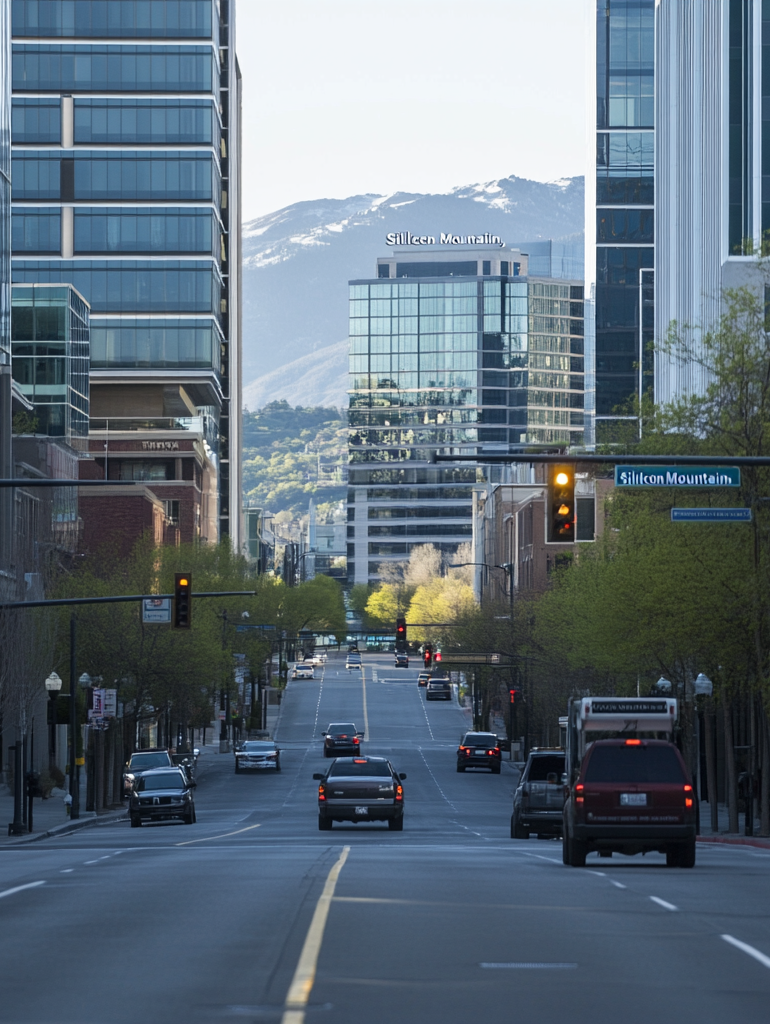 lalas1972_Nicknamed_Silicon_Mountain_the_city_is_a_growing_tech_9c4db366-65bd-452e-86c4-ddd45810d266 Employment and Careers in Colorado Springs; AI image of a city street